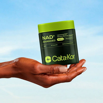 Cata-Kor NAD+ Advanced NAD Supplement with Resveratrol